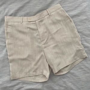 NWT BoohooMAN Tan Shorts Size XL
